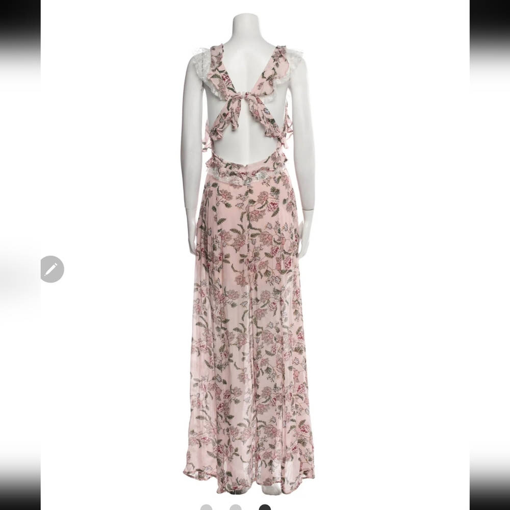 🍋For Love & Lemons Bee Balm Maxi Dress - Picture 13 of 16